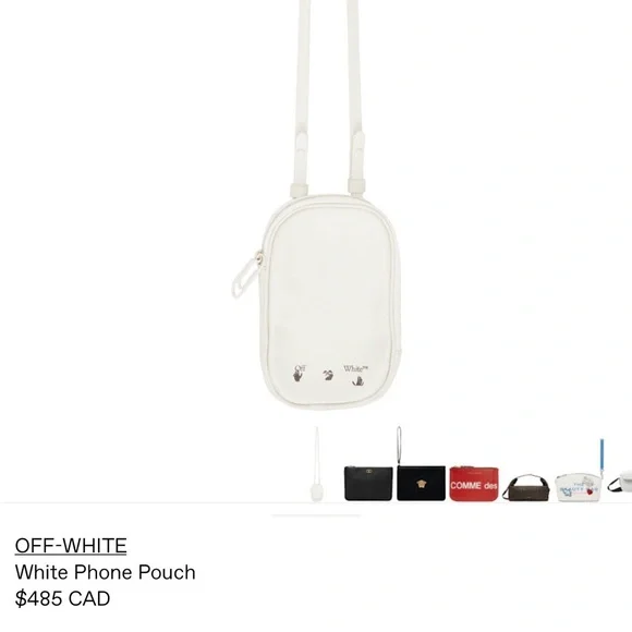 Off-white Phone Pouch - Picture 4 of 4